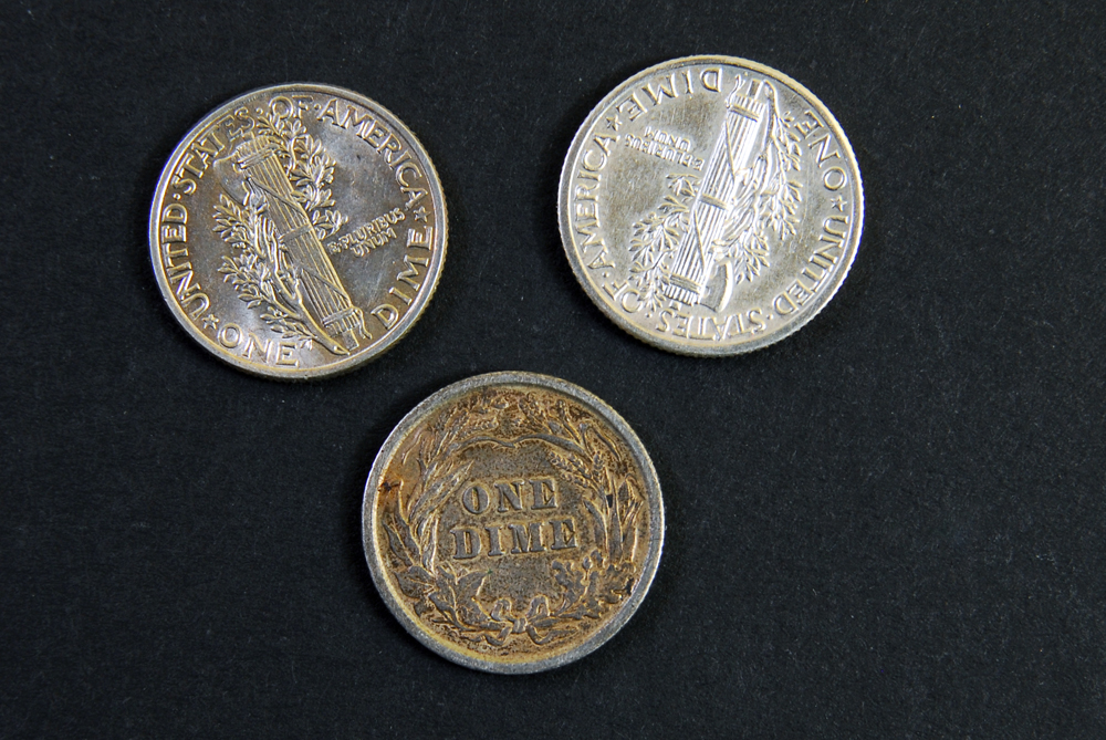 Assortment of Nine U.S. Silver Coins