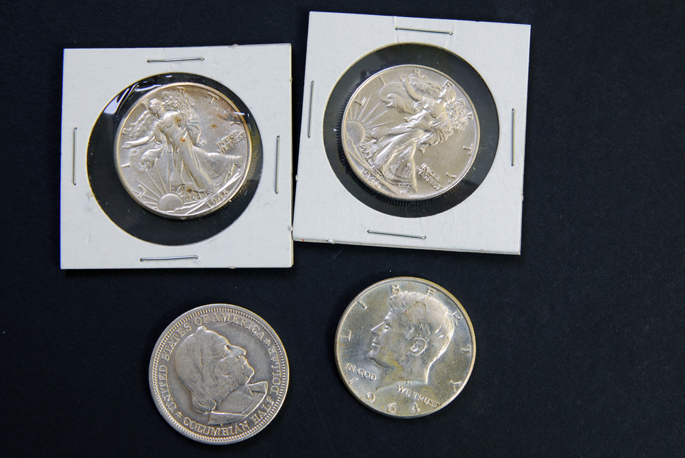 Assortment of Nine U.S. Silver Coins