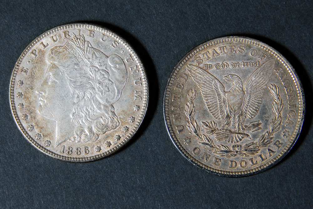 Assortment of U.S. One Dollar Coins