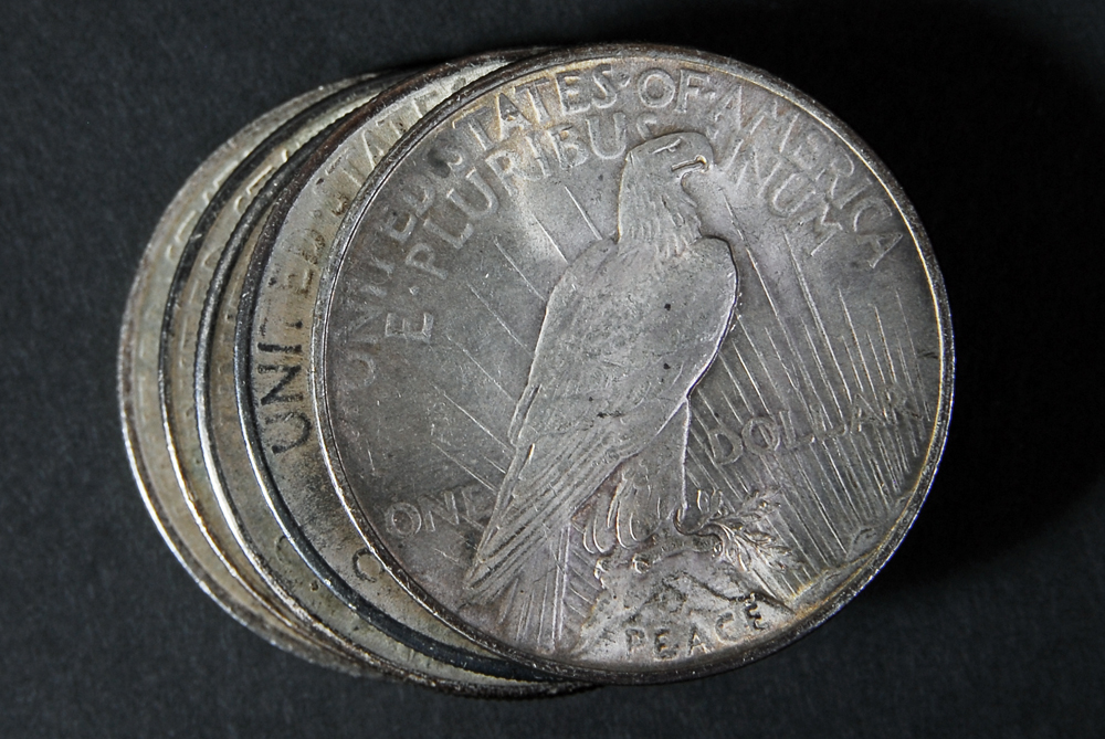 Assortment of U.S. One Dollar Coins