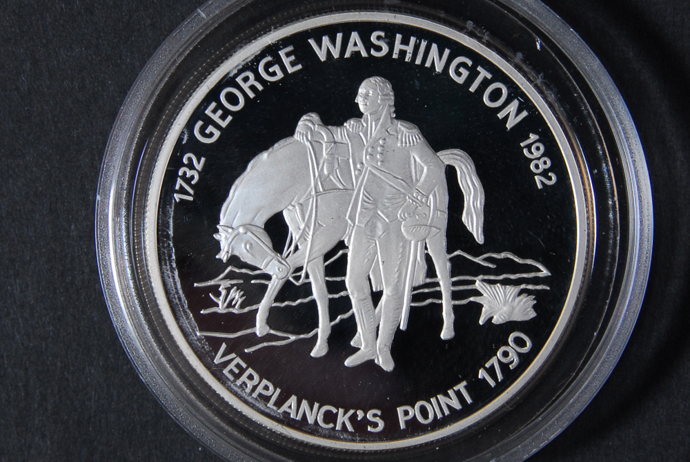 Partial Set of "America's First Day of Freedom" Silver Dollars