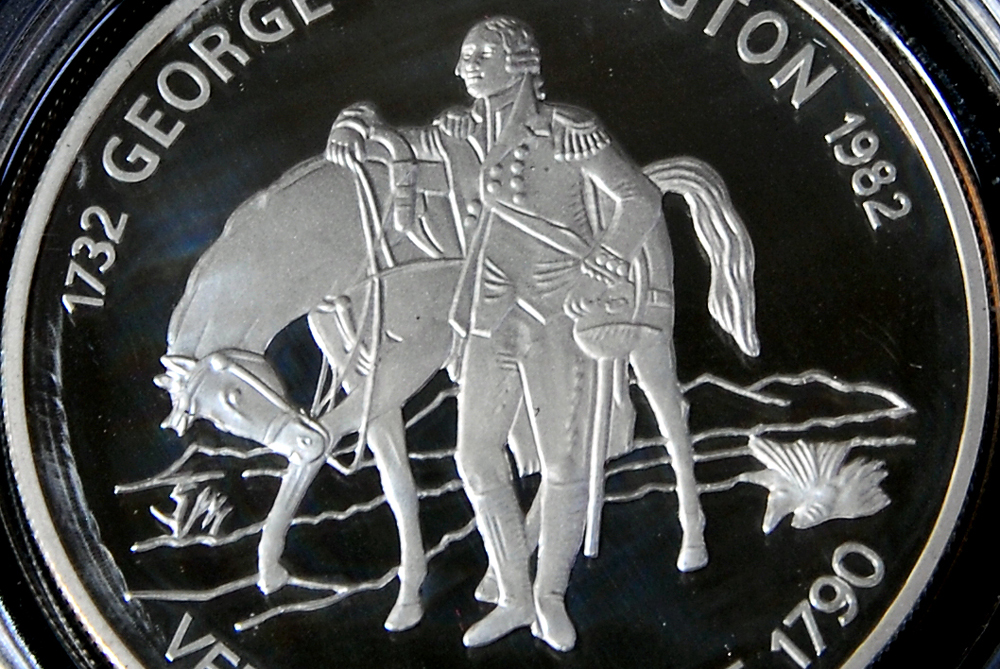 Partial Set of "America's First Day of Freedom" Silver Dollars