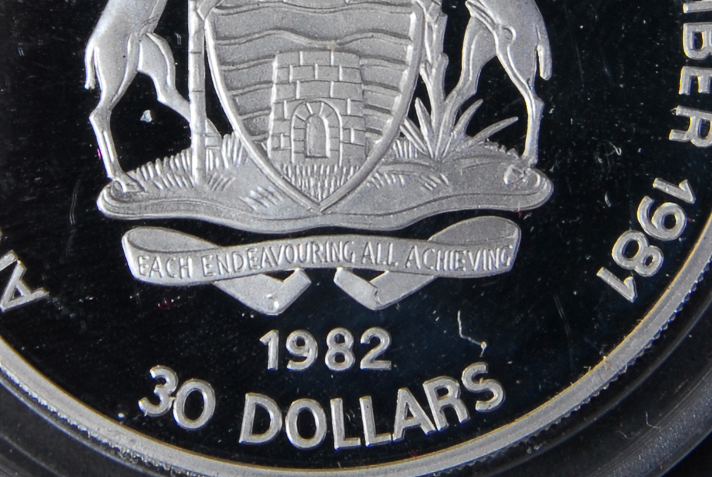 Partial Set of "America's First Day of Freedom" Silver Dollars