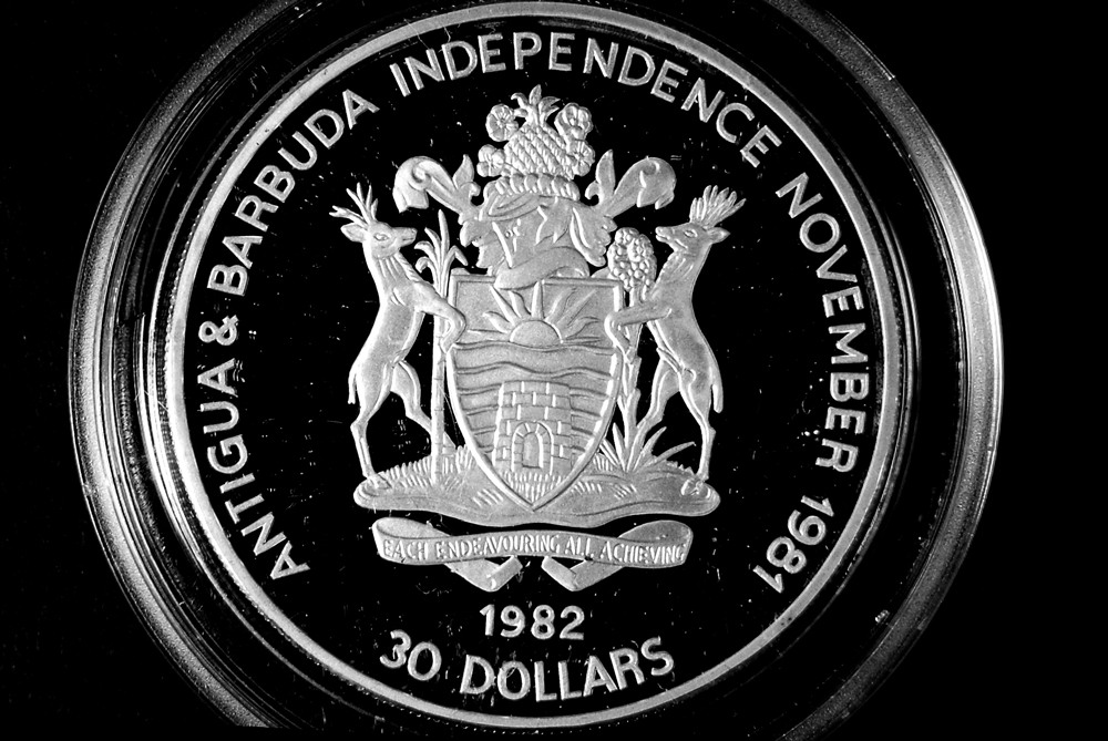 Partial Set of "America's First Day of Freedom" Silver Dollars