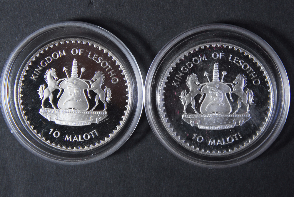 Partial Set of "America's First Day of Freedom" Silver Dollars