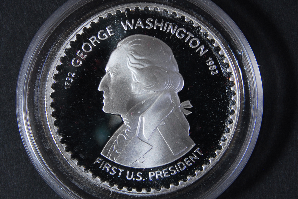 Partial Set of "America's First Day of Freedom" Silver Dollars