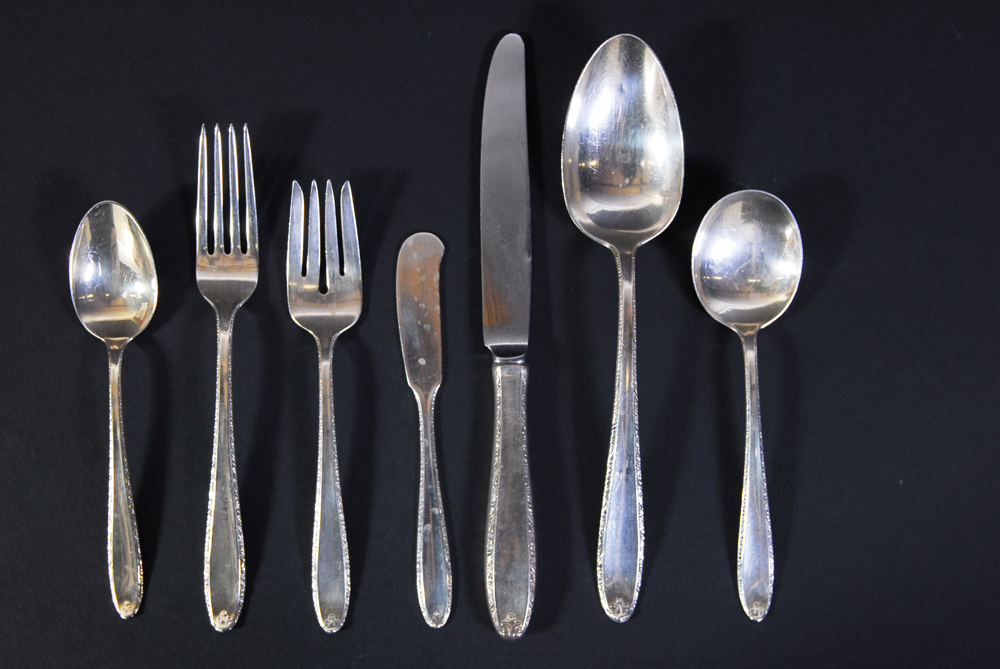 Alvin "Southern Charm" 1947 Sterling Silver Flatware