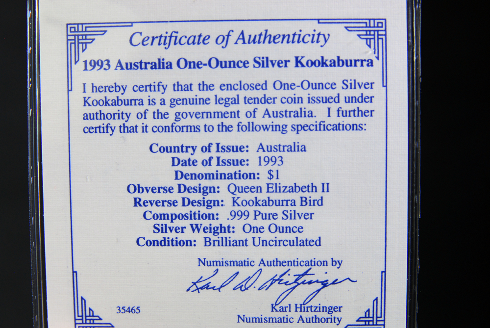 Collection of Four International Silver Coins