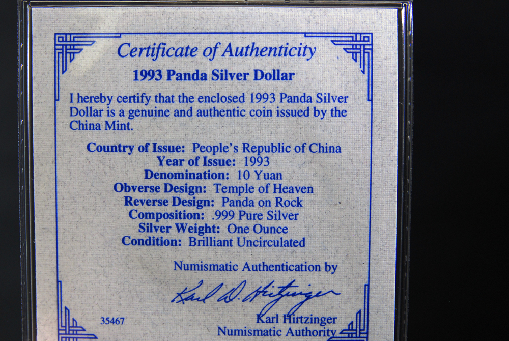 Collection of Four International Silver Coins