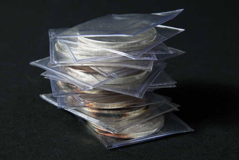 Set of Thirteen Silver American Eagle Dollar Coins