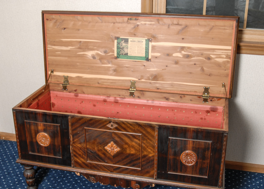 Vintage Ed Roos Cedar Chest