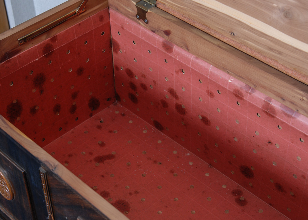 Vintage Ed Roos Cedar Chest