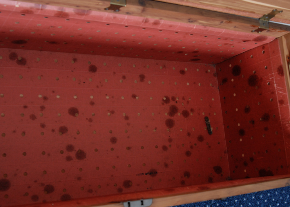 Vintage Ed Roos Cedar Chest