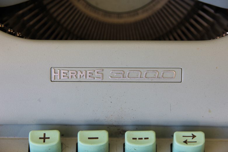 Hermes 3000 Portable Typewriter