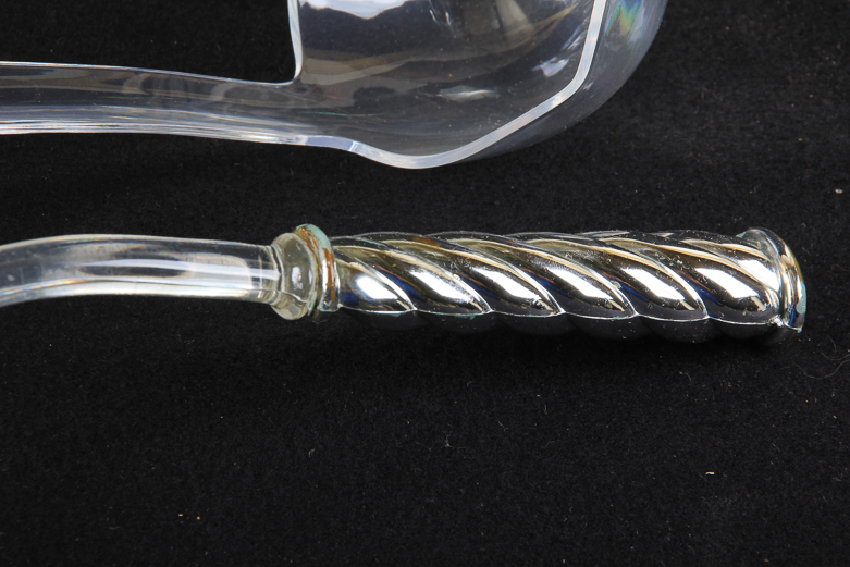 Vintage Crystal Glass Punch Bowl Set