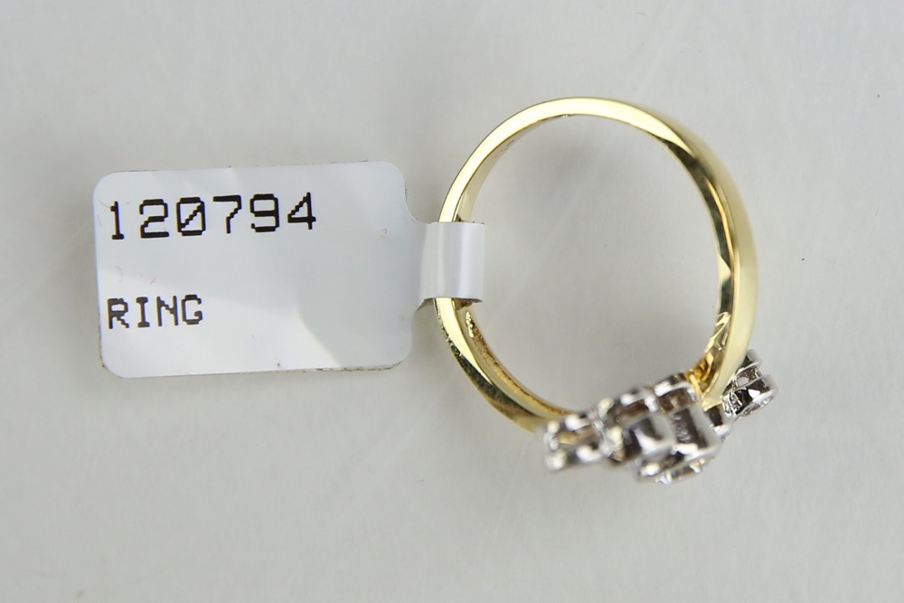 Gold Tone Rings and Pendant