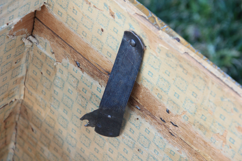 Vintage Oak Wood Chest