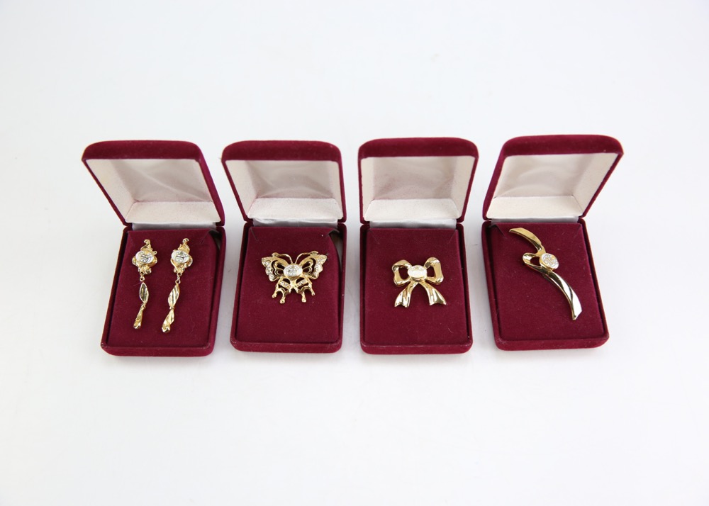 "Ladies Oriental Shrine of North America" Costume Jewelry Pieces