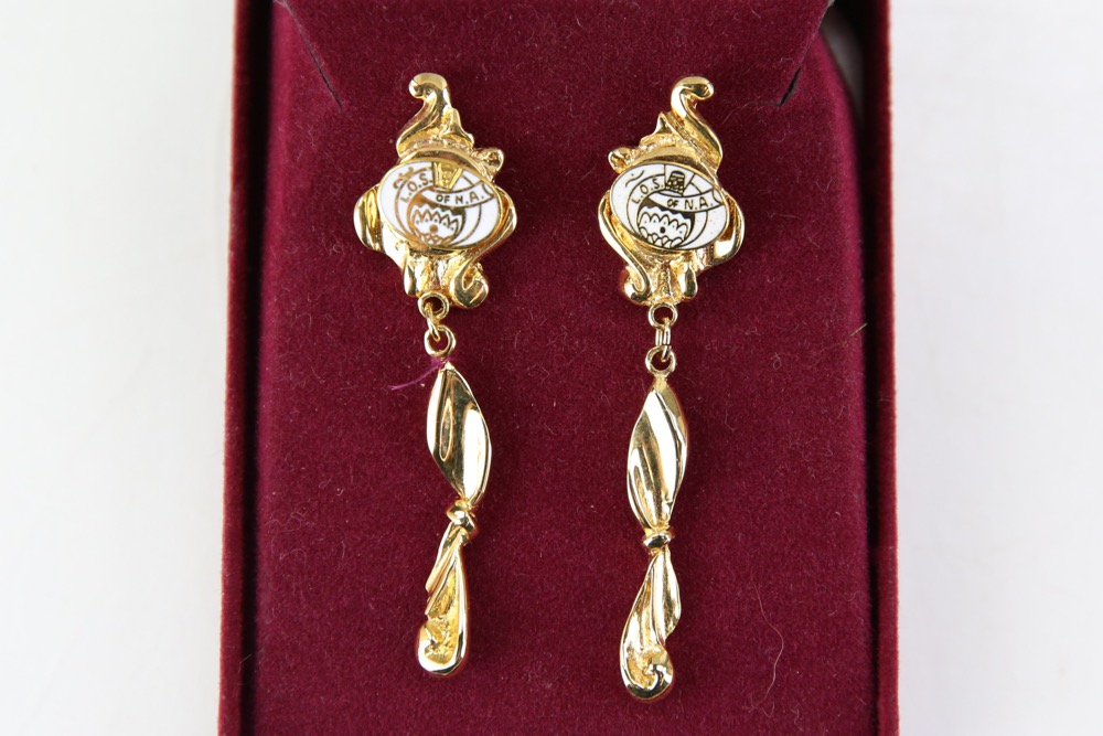 "Ladies Oriental Shrine of North America" Costume Jewelry Pieces