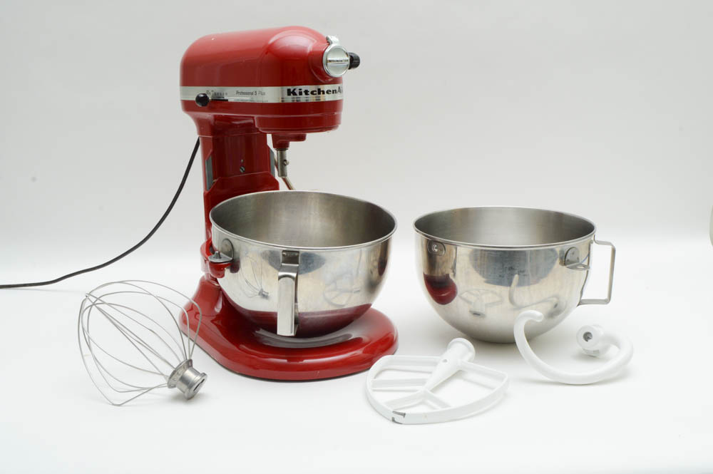 KitchenAid Professional 5 Plus Red Mixer