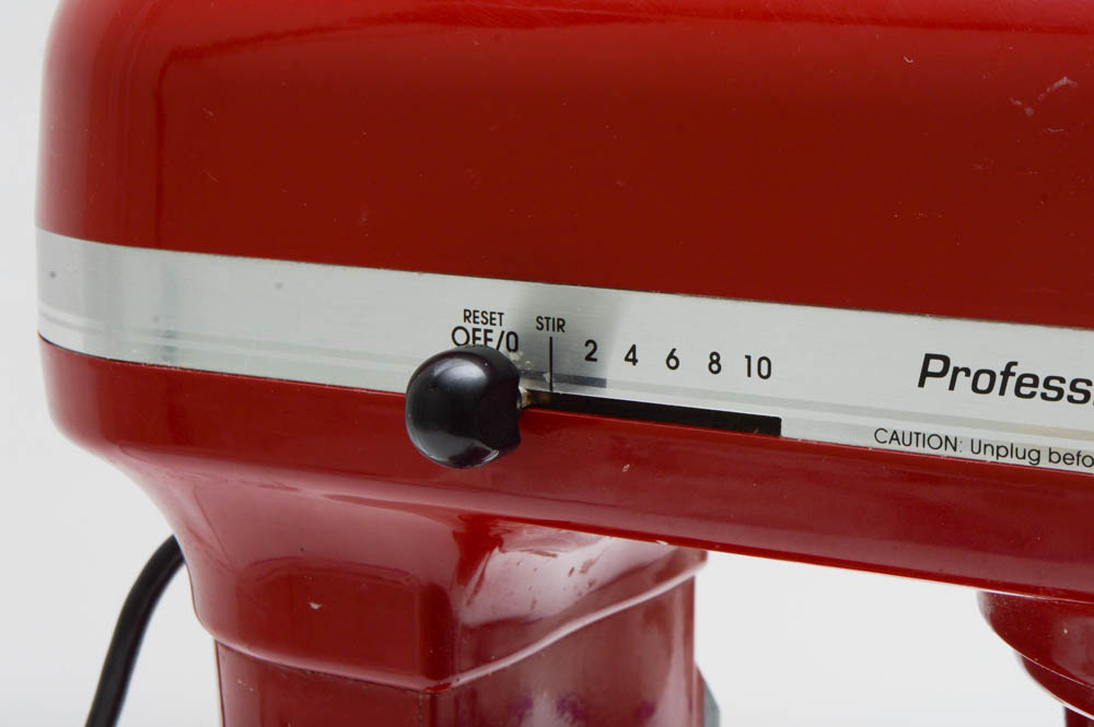 KitchenAid Professional 5 Plus Red Mixer