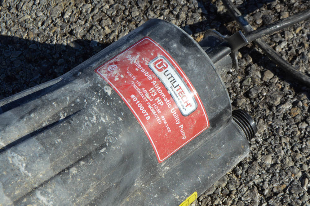 Utilitech Submersible Pump and Electric Motor