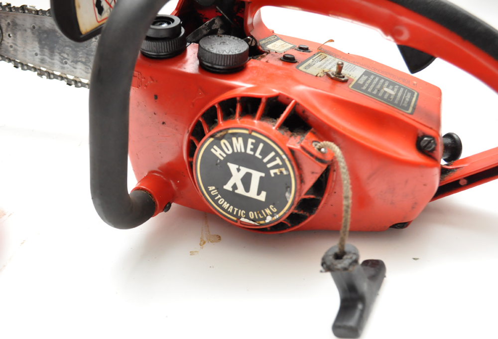 Homelite Leaf Blower and Chain Saw