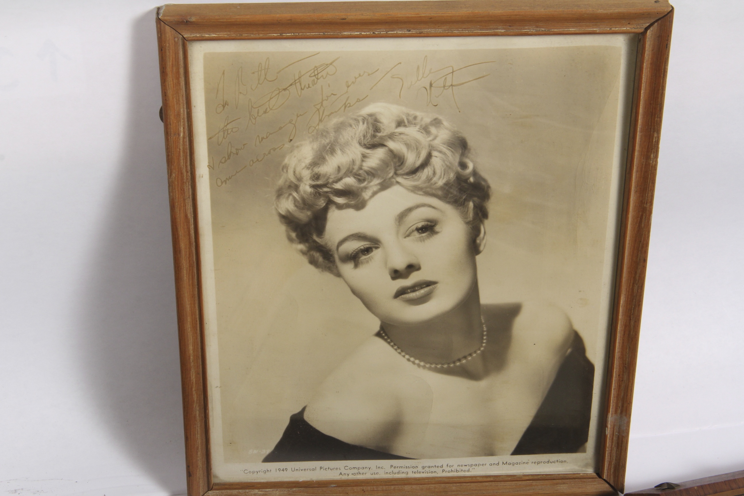 Collection Vintage Hollywood Pictures and Ephemera