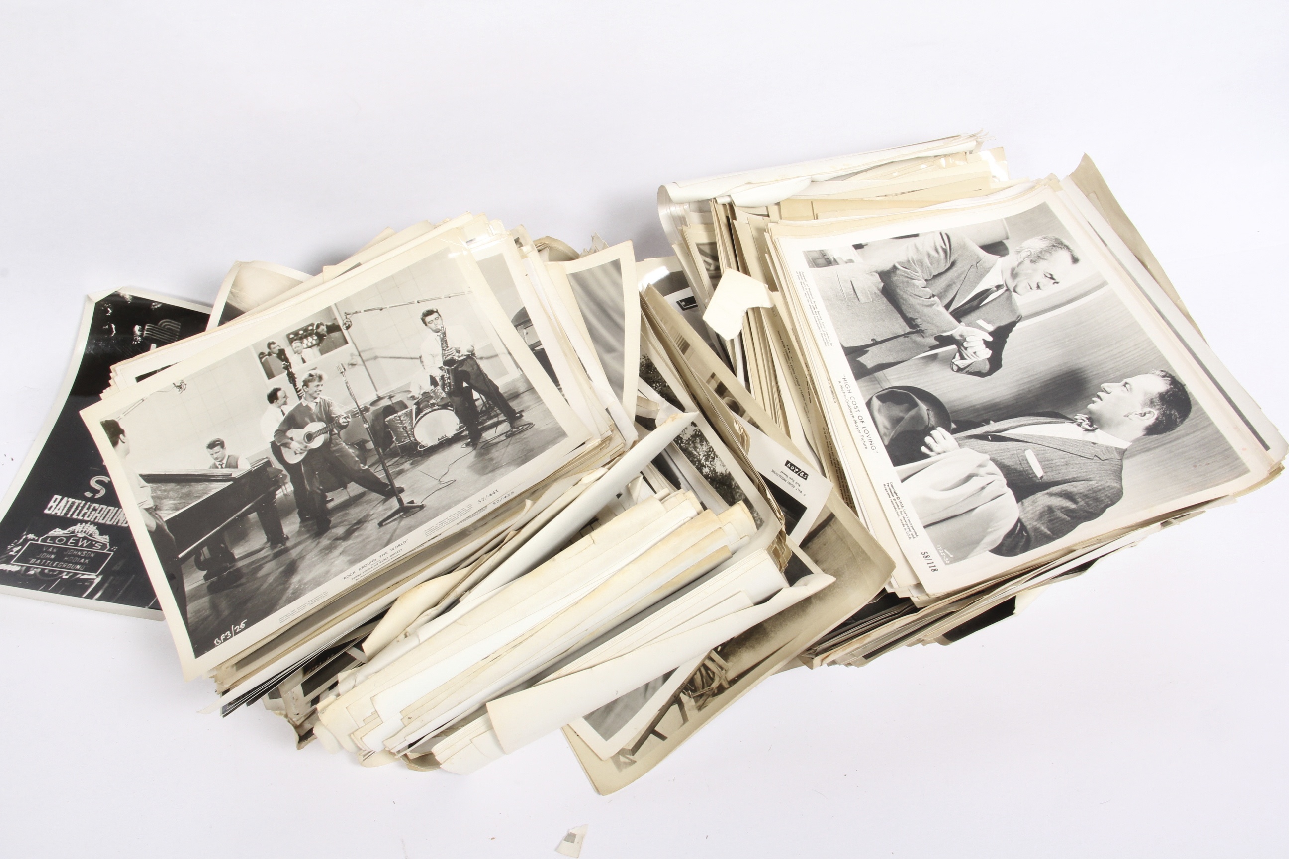 Collection Vintage Hollywood Pictures and Ephemera