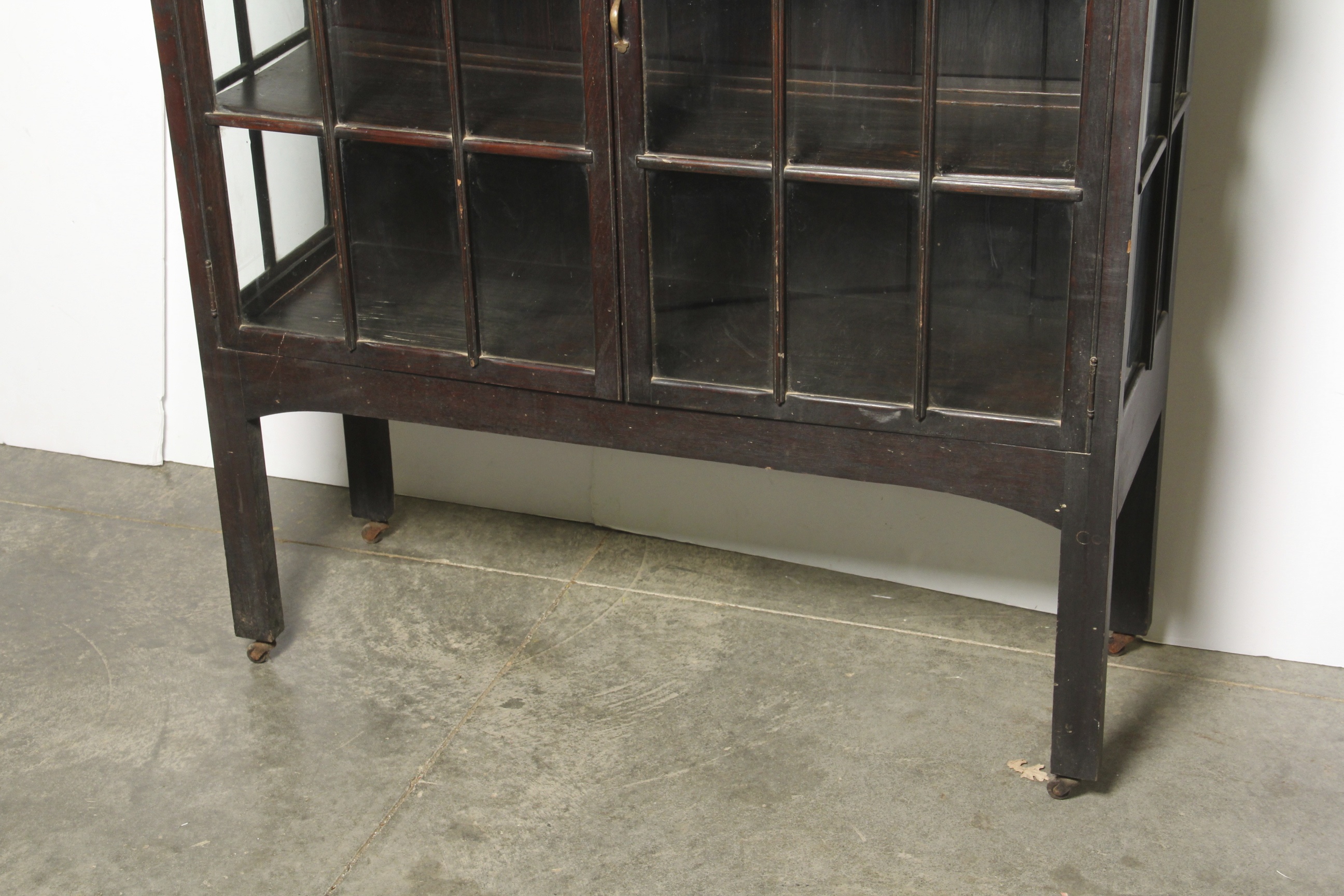 Vintage Oak China Cabinet