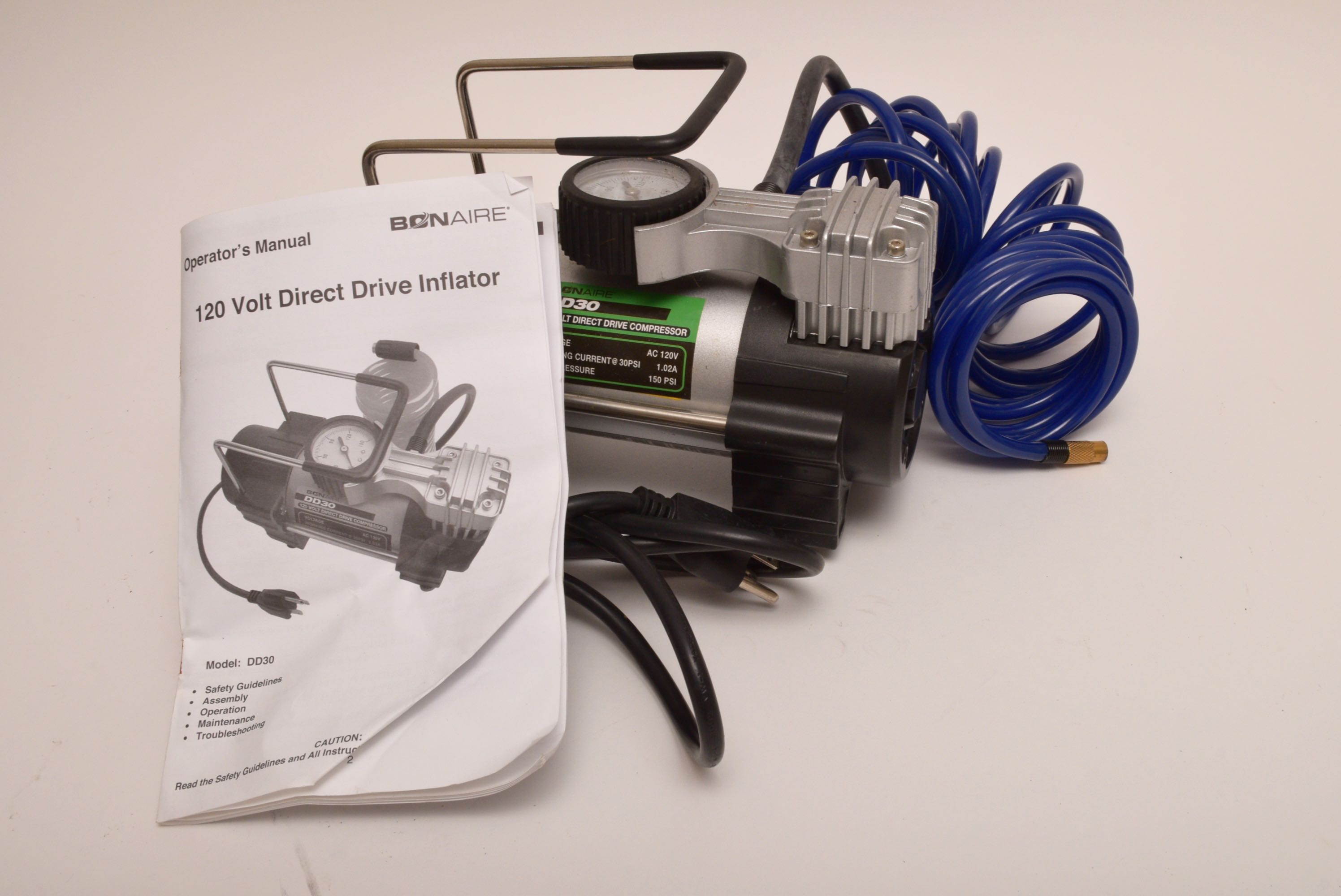 Bonaire 120 Volt Compressor and Century Battery Charger