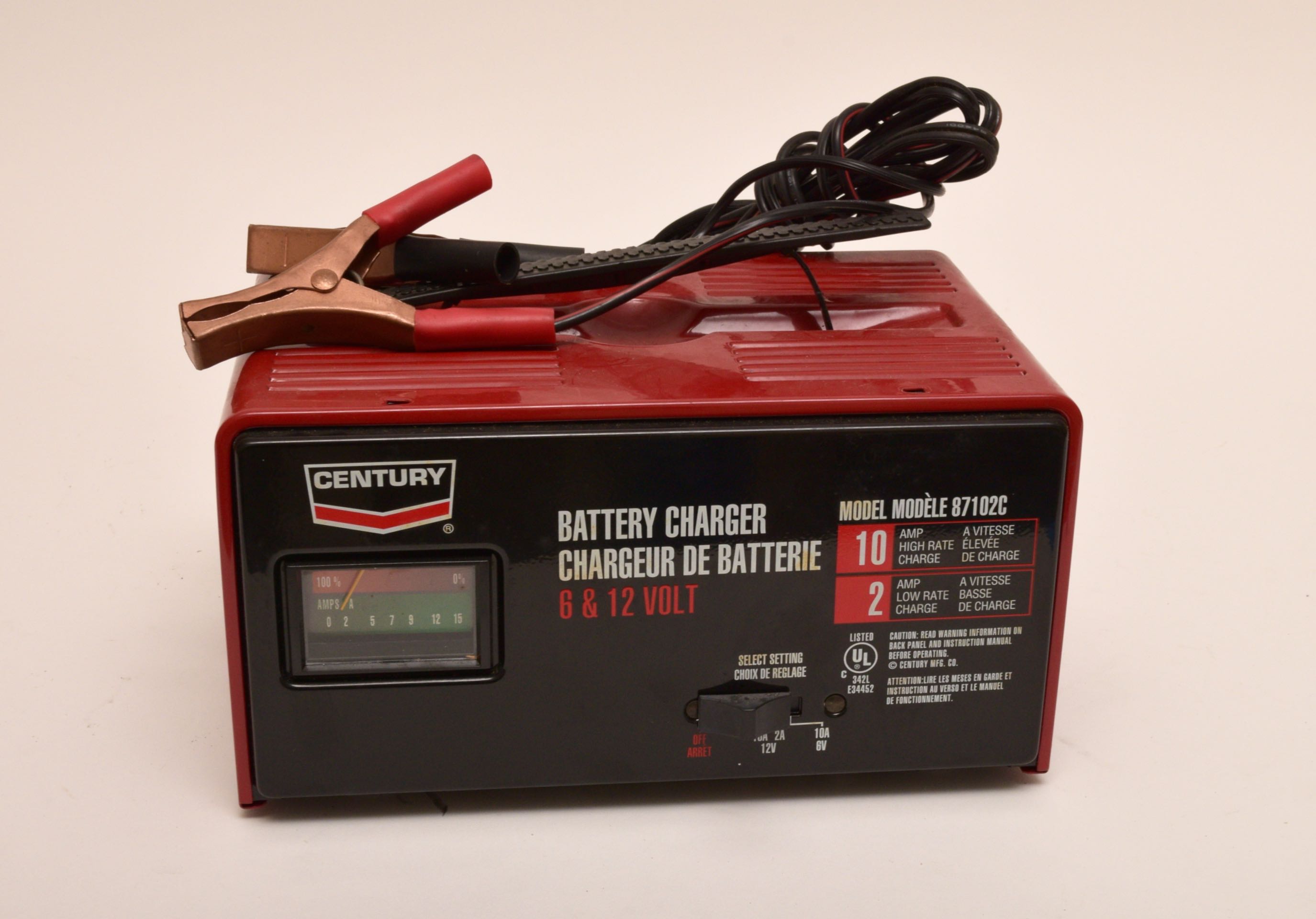 Bonaire 120 Volt Compressor and Century Battery Charger