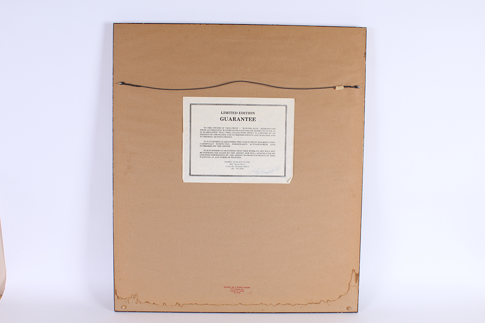 "Winter Jays" by Harry Duncan