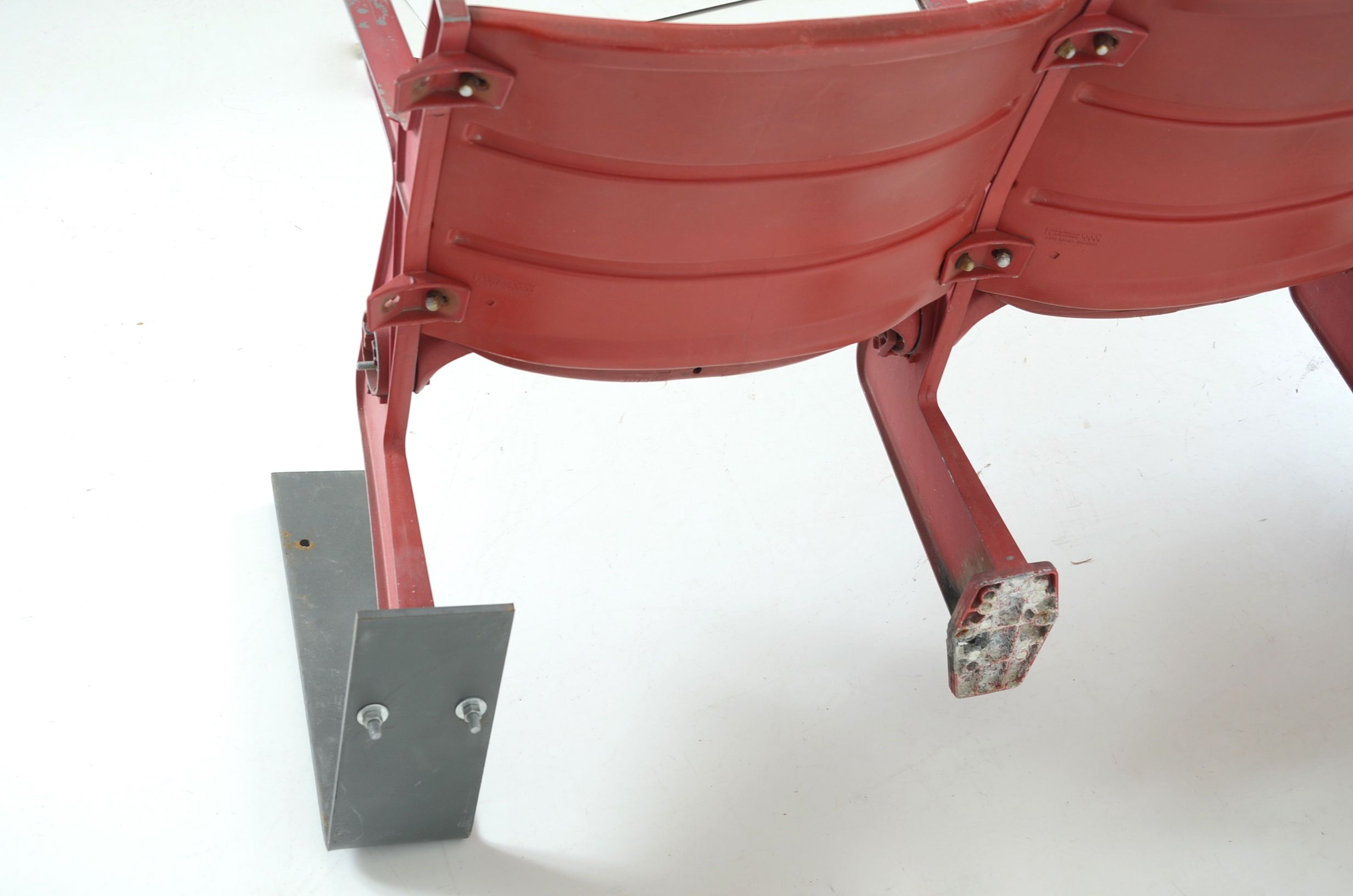 Four Riverfront Stadium Seats with Extra Bracketts