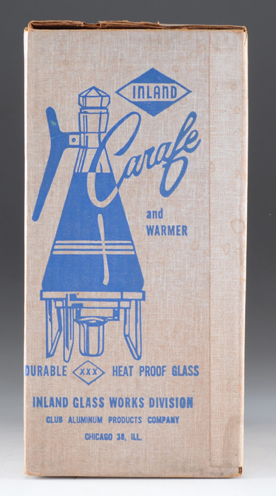 Inland Glass Carafe and Warmer