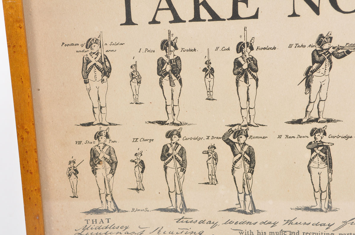 Revolutionary War Recruitment Poster