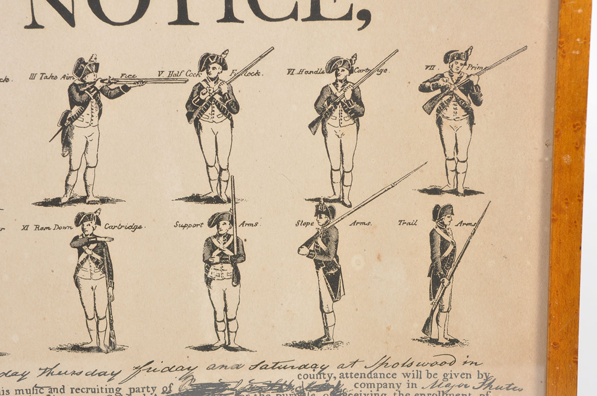 Revolutionary War Recruitment Poster