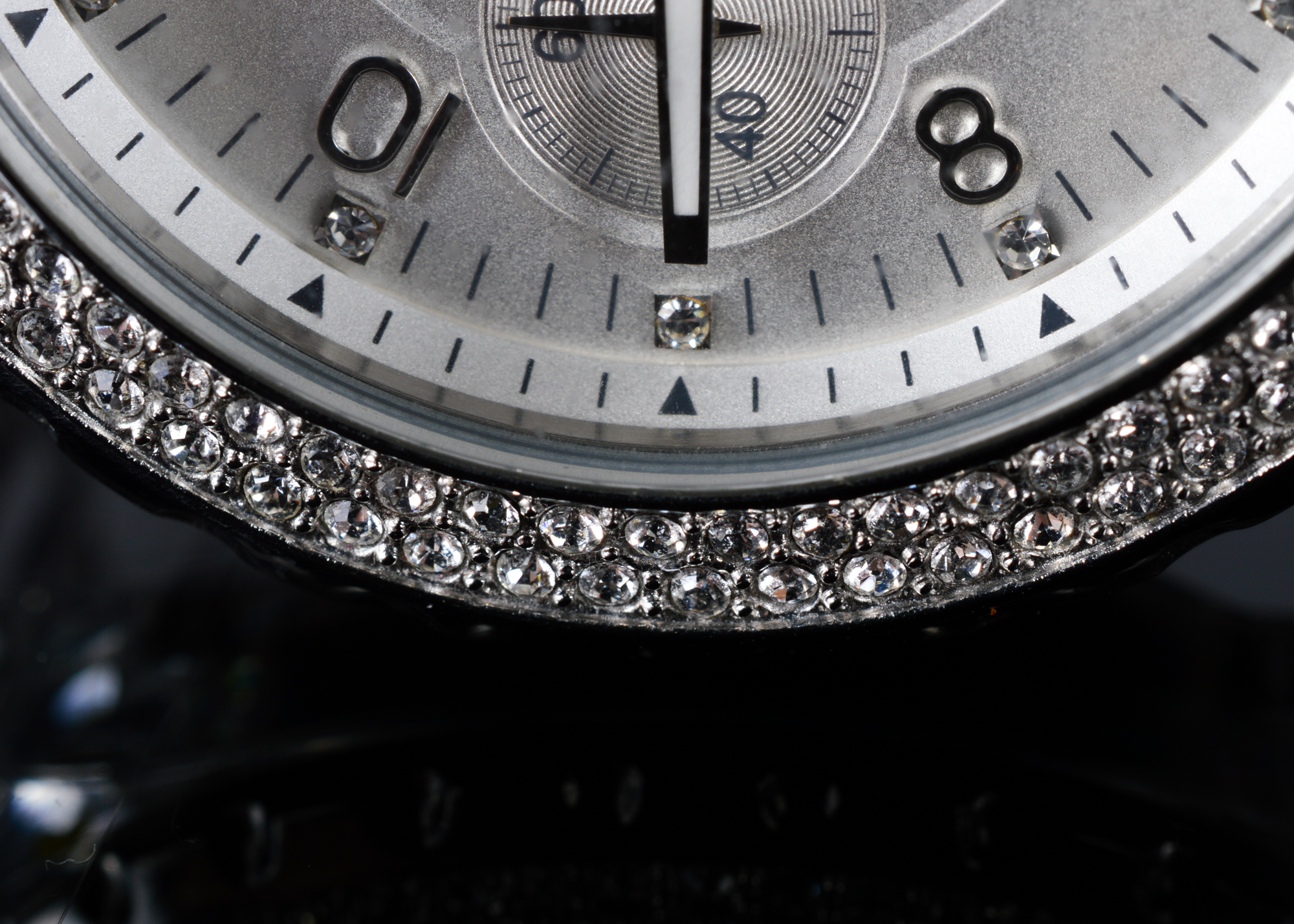 Michael Kors Acrylic and Rhinestone Watch