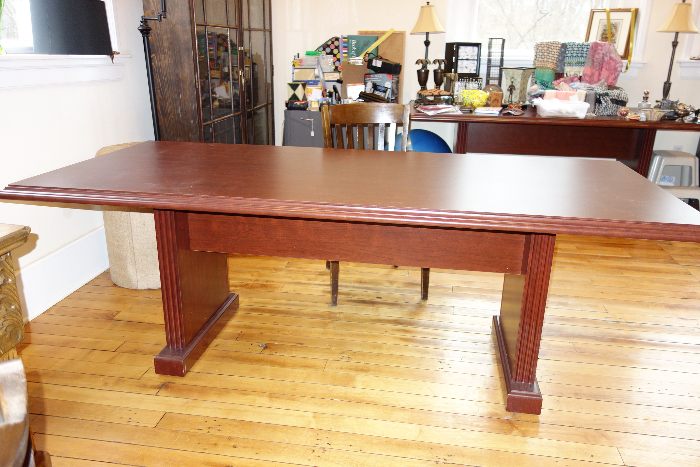 Large Mission Style Library Table