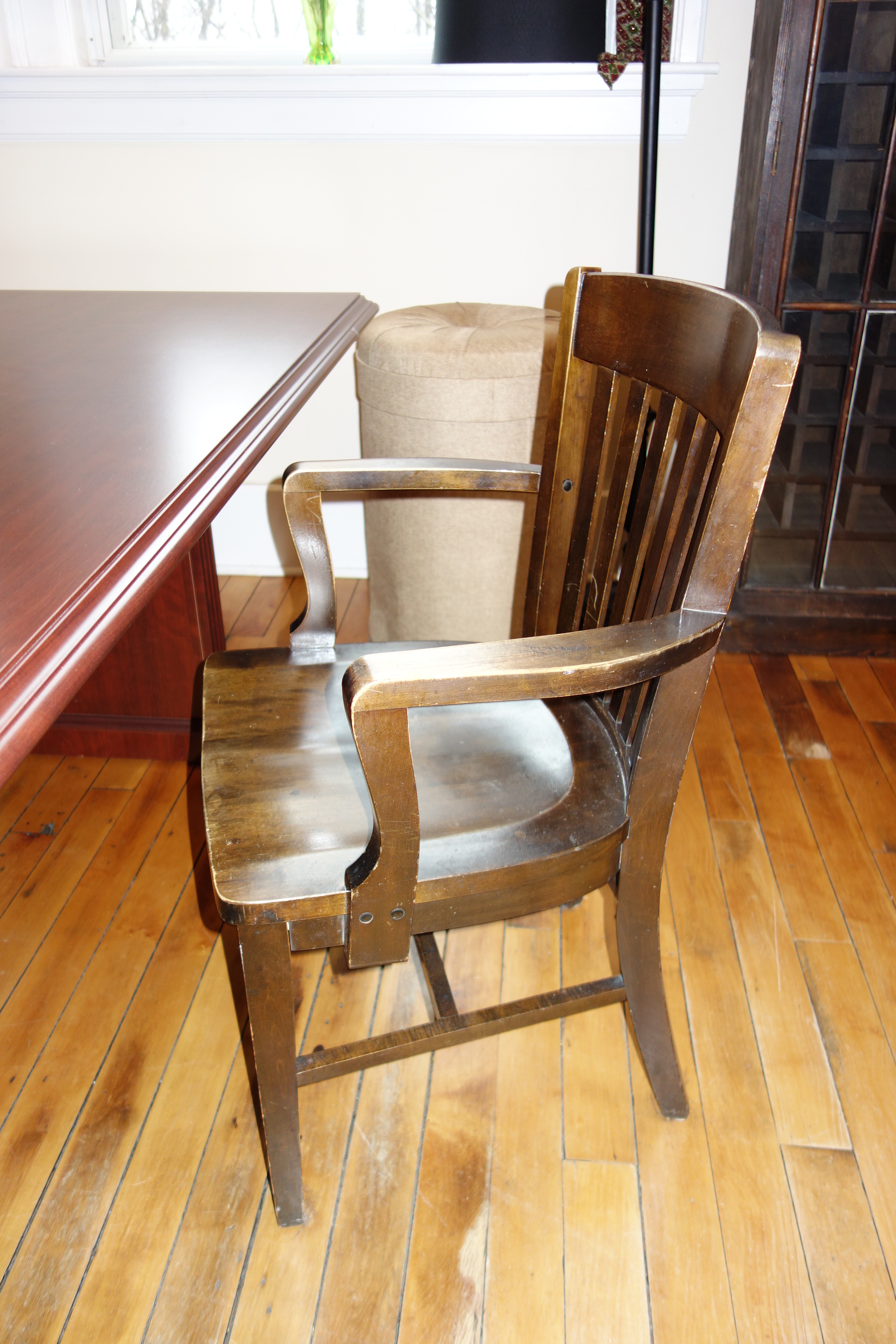 Large Mission Style Library Table