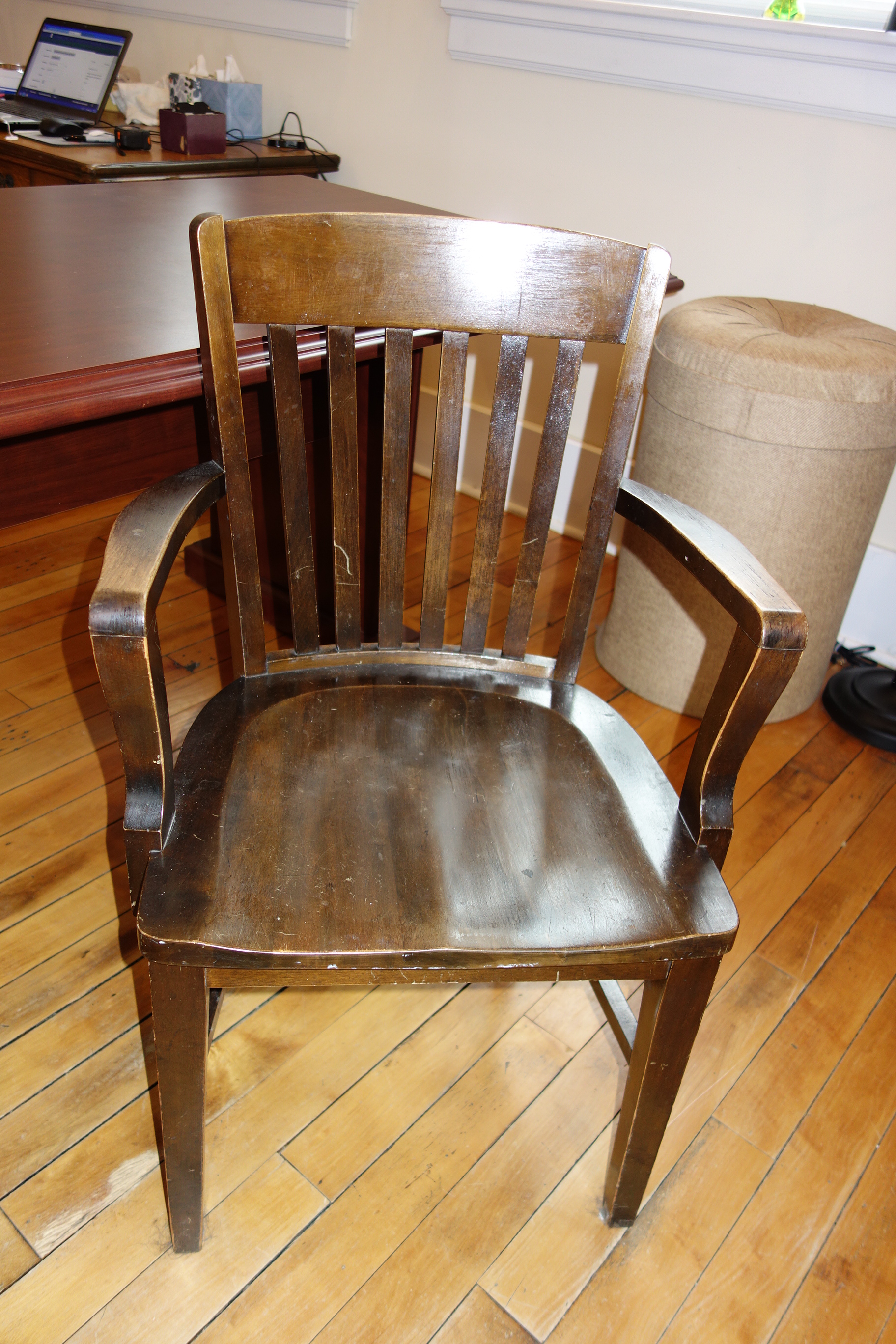 Large Mission Style Library Table