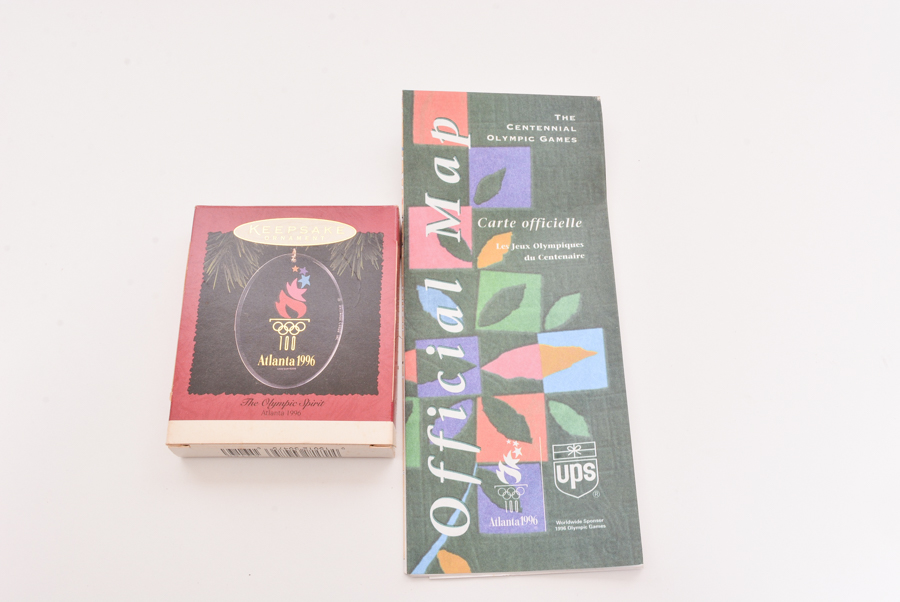 Collection of 1996 Olympic Memorabilia