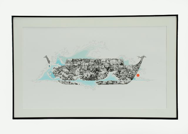Peter Parnell Limited Edition Serigraph "Noah's Ark"