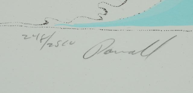 Peter Parnell Limited Edition Serigraph "Noah's Ark"