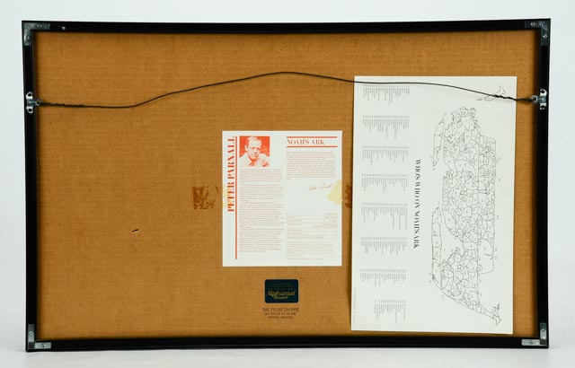 Peter Parnell Limited Edition Serigraph "Noah's Ark"