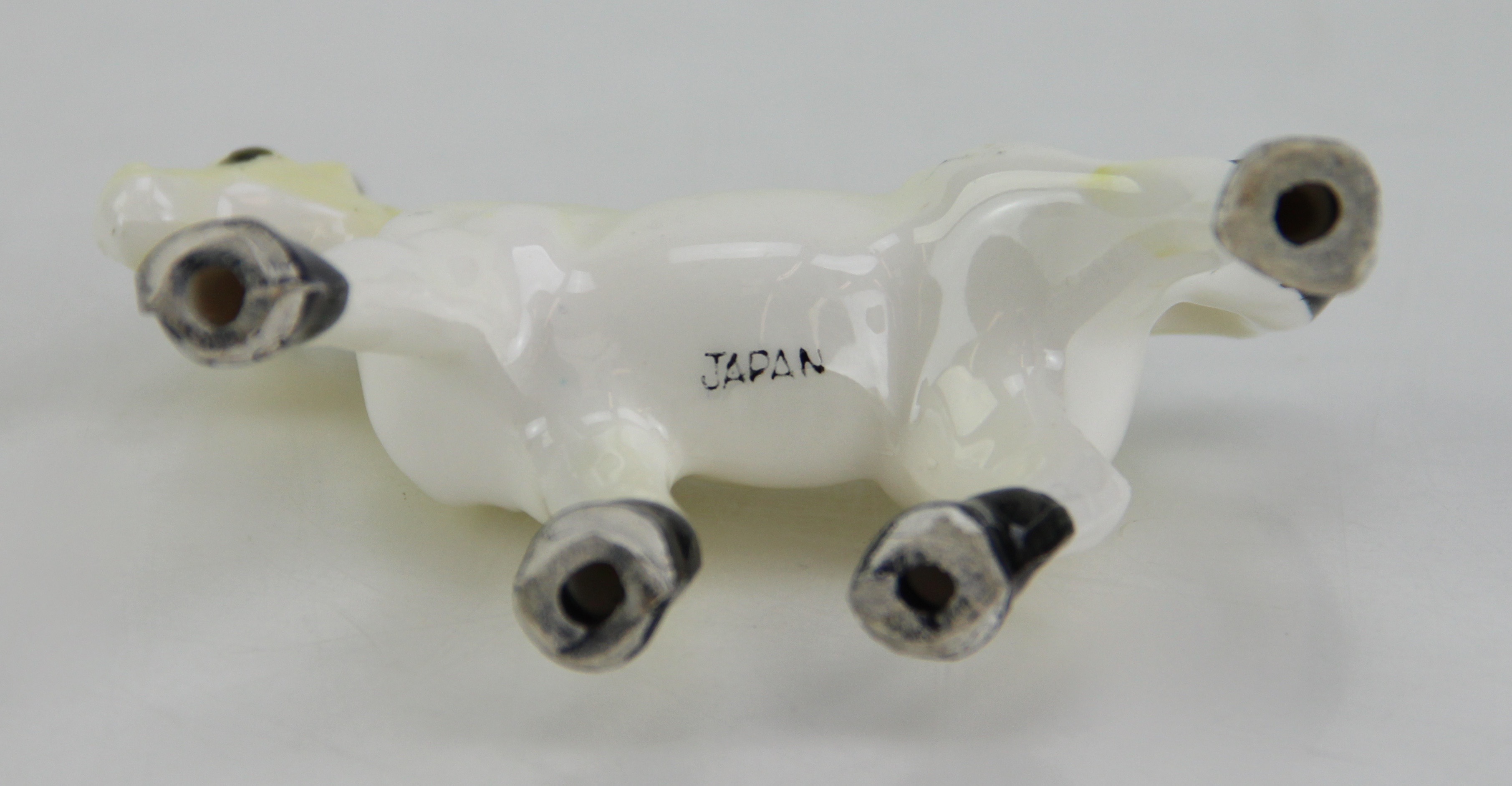 Trio of Vintage Ceramic Horses and Ornament