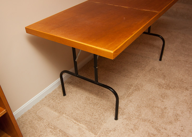 Handmade Wood Top Folding Table