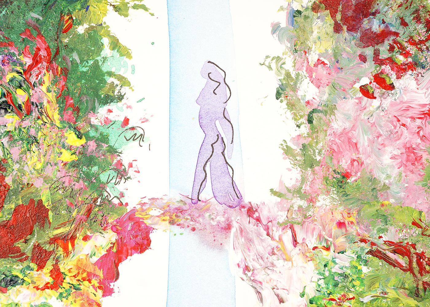 Pair of Walter Falk Original Paintings