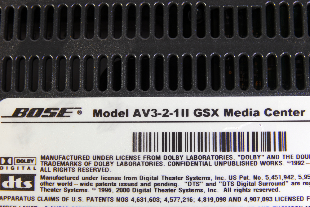 Bose CD/DVD Home Entertainment Center