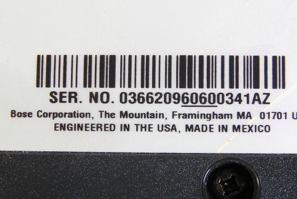 Bose CD/DVD Home Entertainment Center